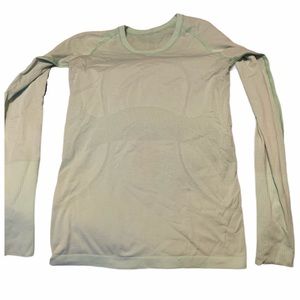 Mint green long sleeve swiftly tech 6
